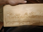 Płaskorzeźba Ostatnia Wieczerza relief ścienny Niemcy