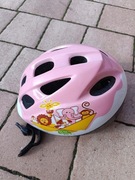 Kask btwin Decathlon dziecięcy różowy  S 46-52
