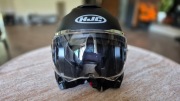 Kask szczękowy HJC F100 semi black nowy M