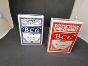 Nowe Karty do gry– Zestaw 2 Talii BCG POKER 92