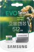 Karta Micro SD Samsung Evo Selekt 512 GB