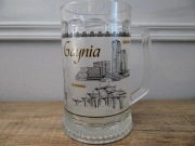 Szklany kufel z nadrukiem 0,5l 500ml Gdynia duży grube szkło