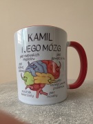 Kubek imienny, Kamil, imieniny, urodziny, prezent 