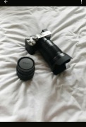Sony ilce-7c plus dwa obiektywy