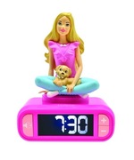 Zabawka budzik z lampką nocną LEXIBOOK Barbie 