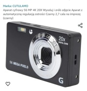 Cfrowy aparat Digital Still Camera