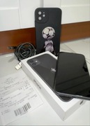 iPhone 11 + obudowa , kabel do ładowarki, szybka