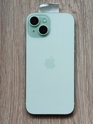 Smartfon Apple iPhone 15 6 GB / 128 GB 5G zielony etui gold szybka