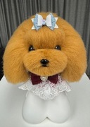 Kokardka dla psa, spinka, ŚWIĘTA, BOŻE NARODZENIE, Hand Made 