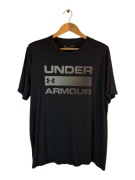 Koszulka under armour czarna z logiem xl