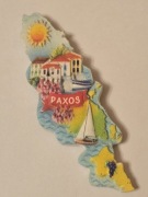 Magnes na lodówkę ceramiczny PAXOS Grecja Kreta Corfu Kefalonia (1K) 