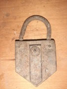 Kolekcjonerska stara kłódka