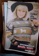 Burda magazyn modowy różne numery z lat '70, '80, '90, 2000