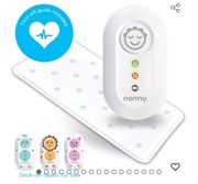 NANNY MONITOR ODDECHU DLA NIEMOWLĄT Z PŁYTKĄ 