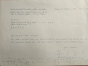 List gratulacyjny awans na stanowisko Berlin 1942 r 
