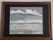 Obraz olejny 25x30 cm (40x50 cm z ramą) i podpisem autora na rewersie
