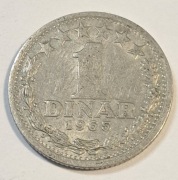 522. Jugosławia 1 dinar 1965 rok  