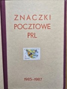 Klaser jubileuszowy TOM XVI +znaczki pocztowe polskie czyste** 1985-1987r.