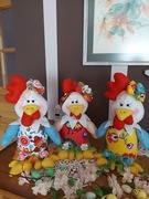 ozdoba świąteczna - kurka "WIESIA"