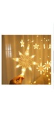Girlanda świetlne kurtyna 138 LED gwiazdy betlejemskie ciepła zimna