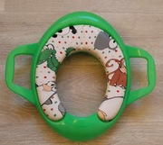 Nakładka przystawka na sedes nocnik dla dzieci z miękka pianką zielona nowa