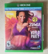 Zumba fitness World Party xone XBOX One kinect pudełkowa 