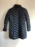 patagonia granatowa damska kurtka płaszcz zimowa puchowa kaczy puch