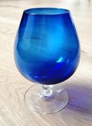 Kielich/ wazon niebieski kobalt