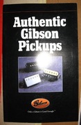Authentic Gibson Pickups catalog - katalog przetworników