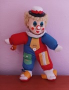 Stary klaun zabawka 45 cm