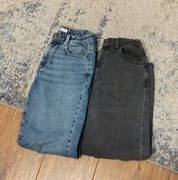 jeansy reserved rozmiar 152 2 pary