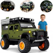 AUTO POJAZD SAMOCHÓD TERENOWY EFEKTY ŚWIETLNE LED DŹWIĘKOWY NAPĘD METALOWY