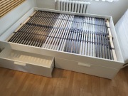 Łóżko Ikea Brimnes 140cm x 200cm 