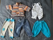 Zestaw 9 ubranek dla chłopca rozm. 72-98 Reserved, Adams..