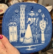 Talerzyk chiński porcelana kolekcjonerski