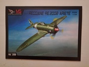 Model kartonowy Reggiane Re.2002 Ariete