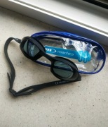 Okulary pływackie, filtr UV, regulowane, Martes