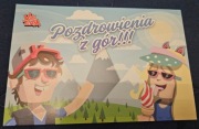 Pocztówka - Vito i Bella - Pozdrowienia z gór!!!