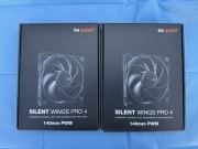 Wentylator be quiet! Silent Wings Pro 4 140mm PWM Czarny (BL099) 2 sztuki