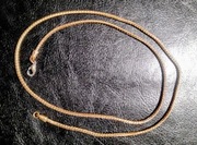 LICYTACJA ŁAŃCUSZEK Plating Gold 18k/14.89g 