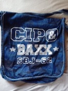 niebieska dżinsowa torba na ramię to model marki cipo&baxx