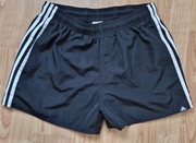 Czarne spodenki sportowe Adidas M z siatką