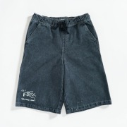 Sinsay szorty jeansowe chłopięce czarne 152 bawełna streetwear casual y2k