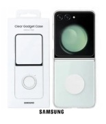 Oryginalne etui Samsung Galaxy Z Flip 5, Clear Gadget Case, pierścień 