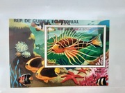 Gwinea Równikowa 1979 Mi blok 313 ryby  seria  idealna pozycja