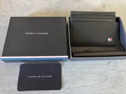 TOMMY HILFIGER oryginalny wizytownik skórzany etui na karty NOWY BLACK