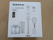 Blender ręczny Taurus Bapi 750 Pure Plus Inox, 750 W, z akcesoriami, biały
