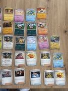 Karty pokemon TCG oryginalne 89 sztuk
