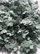 Konfetti zielone ślubne, Konfetti serduszka weselne, Naturalne Eko Konfetti