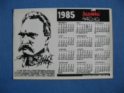 Kalendarz Solidarność Walcząca 1985, BDB